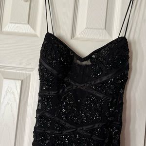 Black Prom Dress or evening dress perfect condition. Only worn once